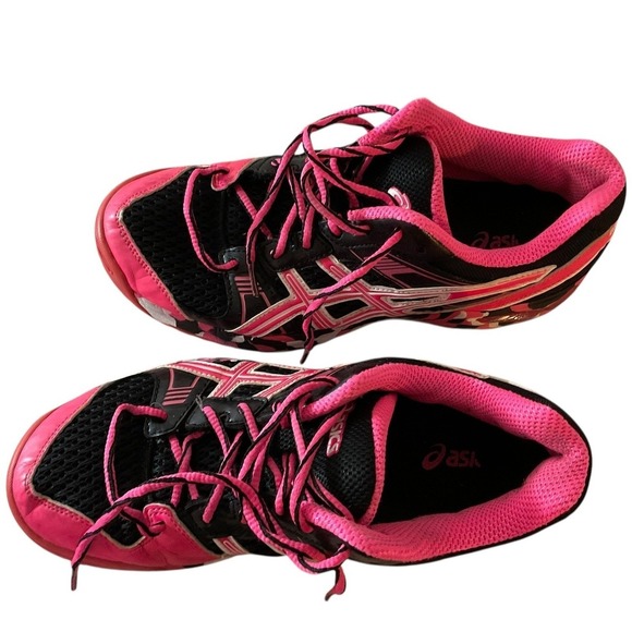 ASICS Gel 1140v Women's Pink Black Athletic Tennis Volleyball Shoes Size 7.5 - Picture 13 of 13